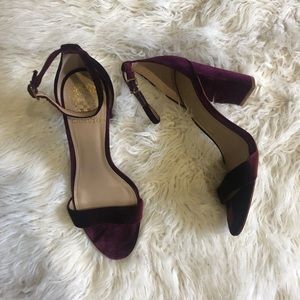 Vince Camuto Velvet Heels